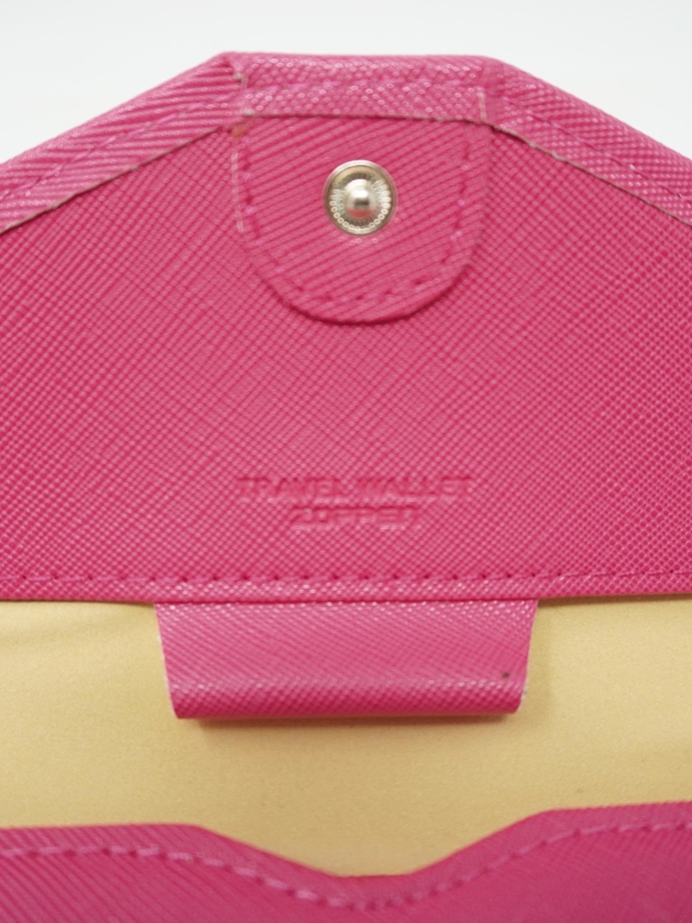 Pink Leather Travel Waristlet/Wallet Passport Holder - Picture 4 of 4